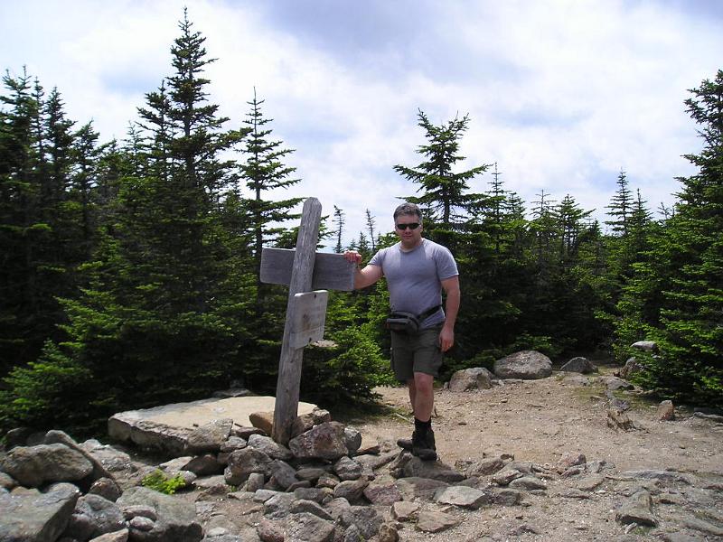 CarterDome (31).JPG - Tim on the Carter Dome summit.